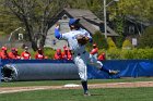 Baseball vs WPI  Wheaton College baseball vs Worcester Polytechnic Institute. - (Photo by Keith Nordstrom) : Wheaton, baseball